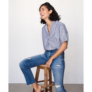 Madewell Stripe Courier Shirt